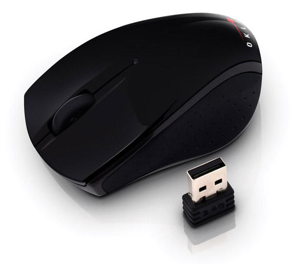 Мышь беспроводная Oklick 525XSW (optical, 1600dpi, AAA, black)