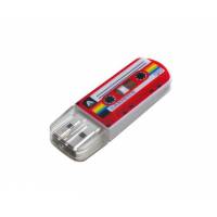 Флеш накопитель USB 2.0 32Gb Verbatim Mini Casette Edition (49392, Red)
