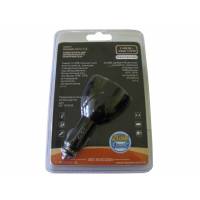 Зарядное устройство от прикуривателя Espada ACU7,5 (2 USB разъёма, 4.2A, black)