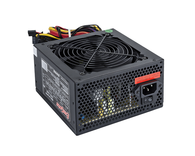 Блок питания ExeGate 600W (ATX-XP600, 120mm, 20+4+4+4pin, PCI-E 6+2pin, 3*SATA, 2*HDD, 1*FDD) OEM