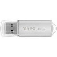 Флеш накопитель USB 2.0 64Gb Mirex Unit (silver)