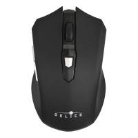 Мышь беспроводная Oklick 555MW (optical, 1600dpi, AA, black)