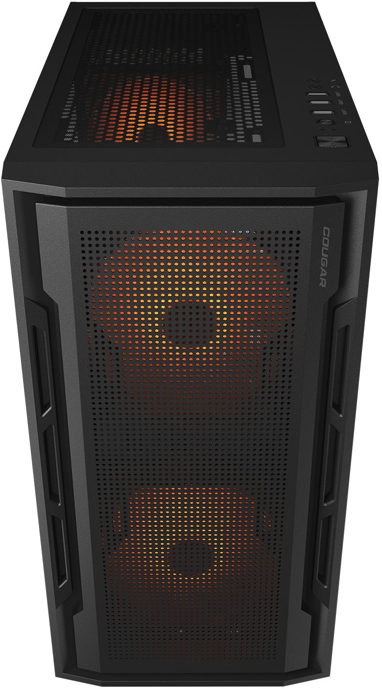 Корпус Cougar Uniface Mini RGB (без БП, mATX, USB3.0, 3x ARGB Fan, black)