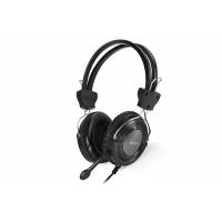 Наушники A4Tech HS-19-1 (полноразмерные закрытые, c микрофоном, регулятор, 2m, grey)