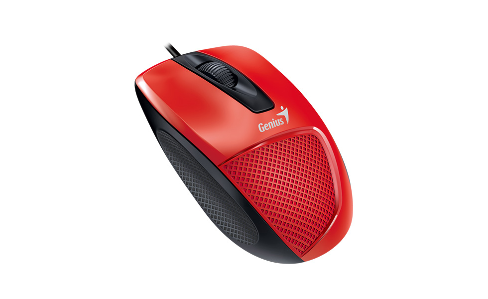 Мышь Genius DX-150X (USB, optical, 1000dpi, black-red)