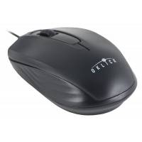 Мышь Oklick 195M (USB, optical, 800dpi, 1.1m, black)
