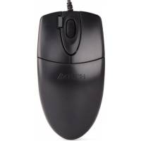 Мышь A4Tech OP-620DS (USB, optical, 1200dpi, бесшумный клик, black)