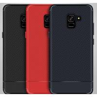 Чехол клип-кейс 146376 (для Samsung Galaxy A8 (2018), silicone, carbon navy)