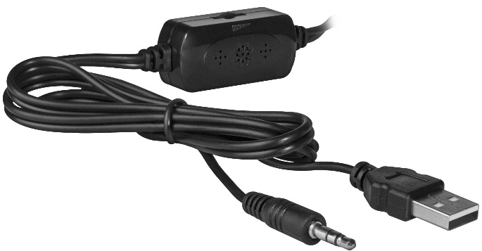 Колонки Defender Q7 (2х3W, USB, black)