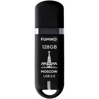 Флеш накопитель USB 2.0 128Gb FUMIKO MOSCOW (FMW-26, 30MB/s, black)