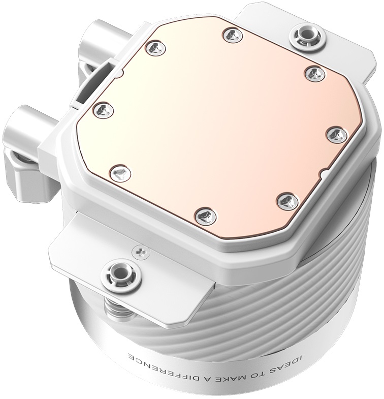 Водяное охлаждение ID-Cooling FX360 INF WHITE (1150/1151/1155/1156/1200/1700/1851/AM4/AM5, Радиатор: Al, Водоблок: Cu, 3 вентилятора: 120mm, 300-2000rpm, <27dBa, 4pin, PWM, ARGB, Помпа: 2900rpm, 25dBa, 3pin, 300W, white) RTL