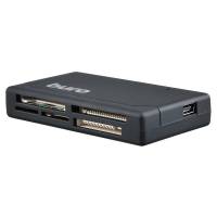 Карт-ридер Buro BU-CR-171 (microSD, SDHC, M2, MS, CF, MMC, XD, black, USB2.0)