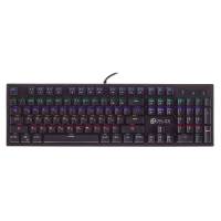Клавиатура Oklick 940G VORTEX (USB, механическая, регулируемая подсветка, игровая, black)