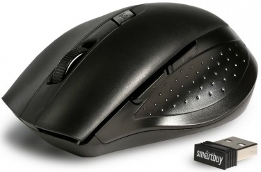 Мышь беспроводная Smartbuy ONE (SBM-602AG-K, optical, 1600dpi, AA, black)