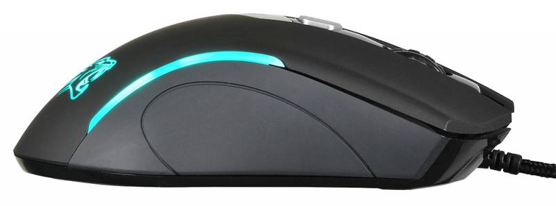 Мышь Oklick PANTHER 885G (USB, optical, 4000dpi, игровая, black-silver)