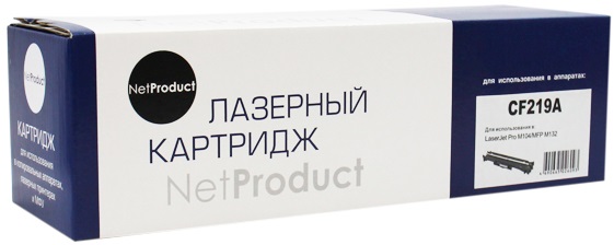 Драм-юнит NetProduct CF219A (12000 стр., HP LJ Pro M104/MFP M132)