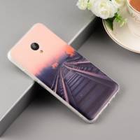 Чехол клип-кейс 112770 (для Meizu M5S, Silicone, Railway)