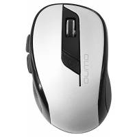 Мышь беспроводная QUMO Office Line White M79 (optical, 1600dpi, 2xAAA, black-white)