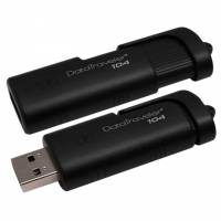 Флеш накопитель USB 2.0 32Gb Kingston DT104 (DT104/32GB, black)