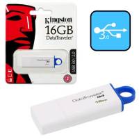 Флеш накопитель USB 3.1 16Gb Kingston DT G4 (DTIG4/16GB, white)