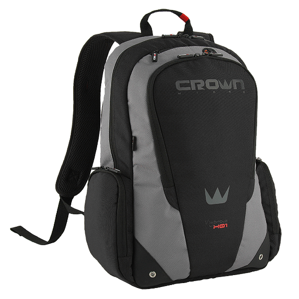 Сумка для ноутбука Crown Vigorous Series (CMBPV-115BGY, 15,6", рюкзак, black-grey)