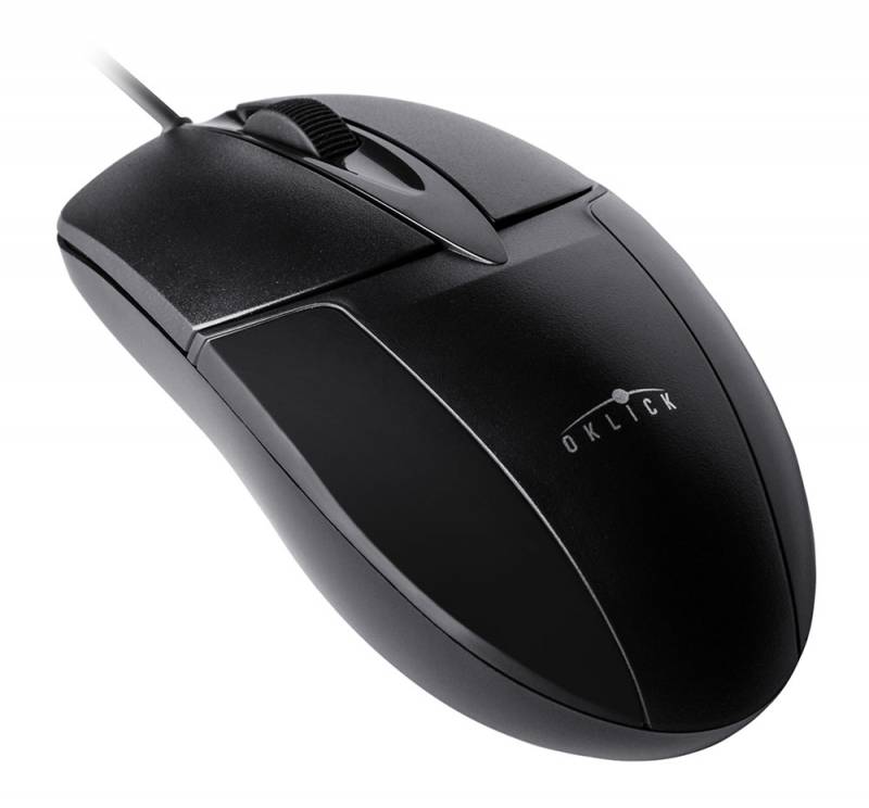 Мышь Oklick 145M (USB, optical, 1000dpi, 1.5m, black)
