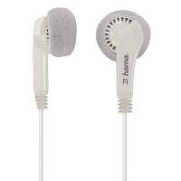 Наушники Hama HK-3013 (вкладыши, без микрофона, 1.1m, white)