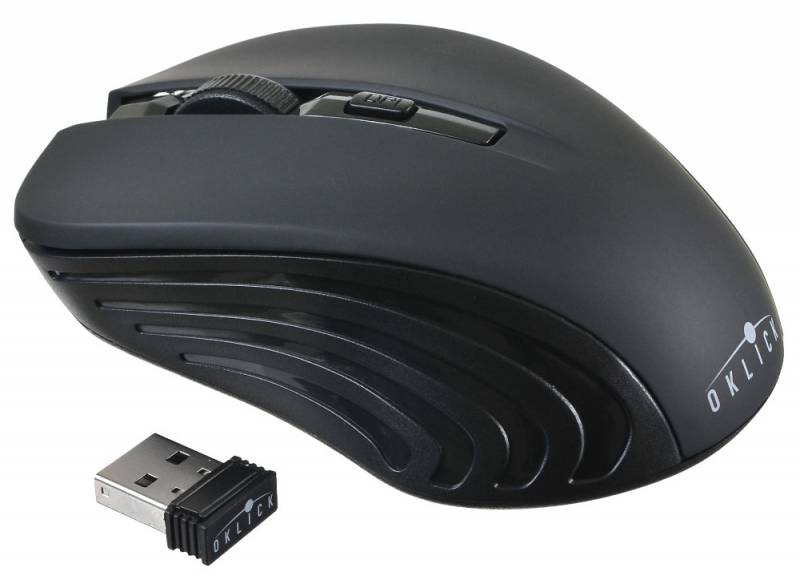 Мышь беспроводная Oklick 545MW (optical, 1600dpi, AA, black)