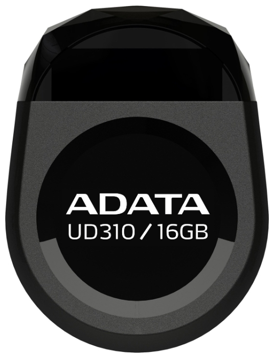 Флеш накопитель USB 2.0 16Gb ADATA UD310 (AUD310-16G-RBK, black)