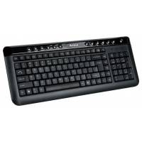 Клавиатура A4Tech KL-40 (USB, X-Slim, black)