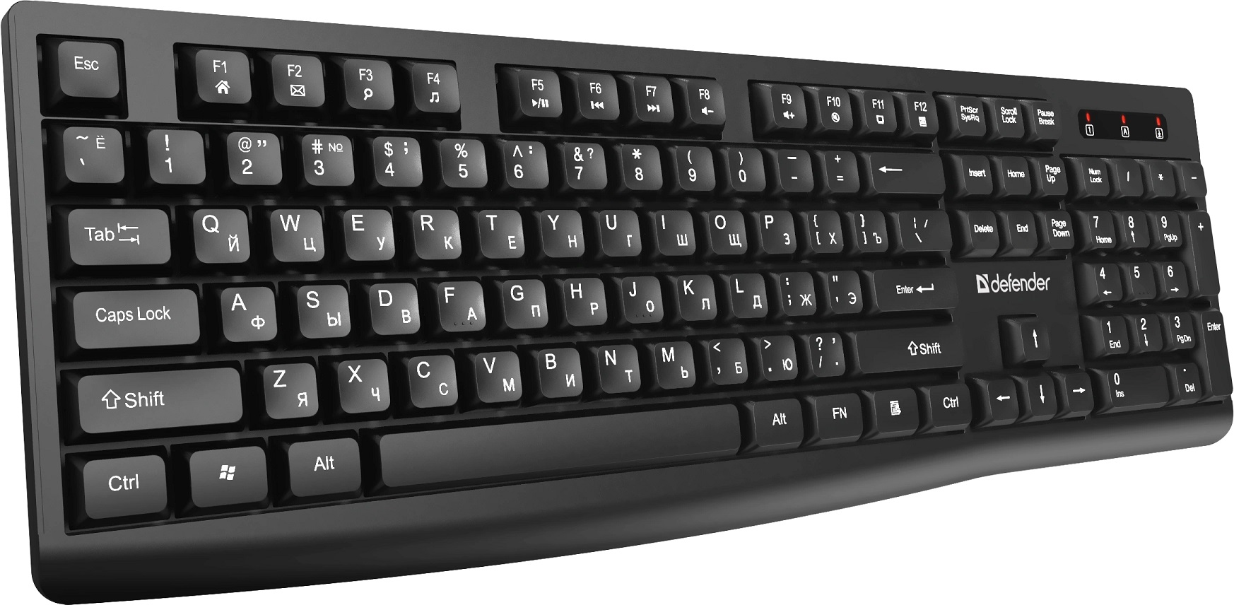 Клавиатура+мышь беспроводные Defender Seoul C-972 (black)