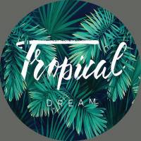 Коврик для мыши (Tropical Dream, тканевый на резиновой основе, 220x3mm)
