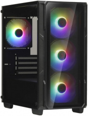 Корпус ARDOR GAMING Dominion X3-Mini FRGB (без БП, mATX, USB3.0, 4x rainbow LED Fan, black)