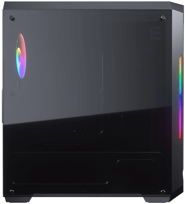 Корпус Cougar MX331 Mesh-G (без БП, ATX, USB3.0, RGB, black)