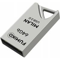 Флеш накопитель USB 2.0 64Gb FUMIKO MILAN (FMN-05, silver)