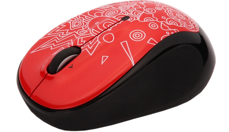 Мышь беспроводная Logitech M325 (optical, 1000dpi, AA, red)