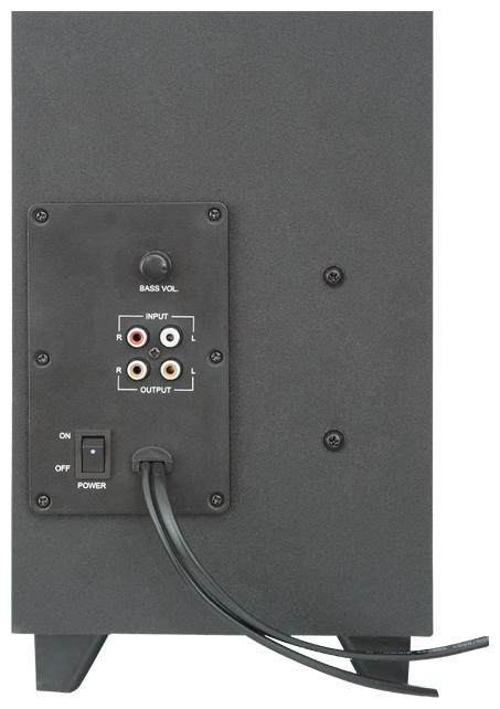 Колонки Sven MS-306 (black, 2x7W, Subwoofer 14W, проводной ПДУ с подключением гарнитуры)