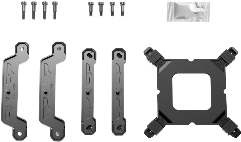 Вентилятор Ocypus Gamma A40 WH ARGB (1150/1151/1155/1156/1200/1700/1851/AM4/AM5, 100mm, Al, Hydro, 600-2400rpm, <30dBa, 4 тепловые трубки, DTH, 4pin, PWM, ARGB LED, 130W, white) RTL