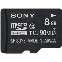 Карта памяти SDmicro Card 8GB Sony (SR8UY3A, Class 10, UHS-I, 90MB/s, адаптер SD)