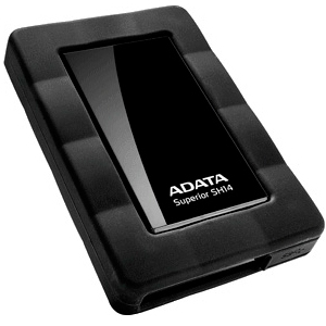 Внешний HDD 2,5" 1.0Tb ADATA (ASH14-1TU3-CBK, USB 3.0, black)