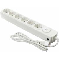 Сетевой фильтр Ippon BK-112 (6 розеток, 1.8 метра, для ИБП, white) RTL