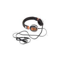 Наушники Mediana HP-712 (накладные закрытые, без микрофона, 1.5m, регулятор, black-orange)