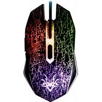 Мышь QUMO BlackOut M03 (USB, optical, 3200dpi, игровая, 7 цветов подсветки, 1.5m, soft-touch, black)