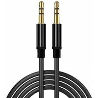 Кабель аудио 3.5mm Jack (m) - 3.5mm Jack (m) 1.0m (JD-458, black) Dream