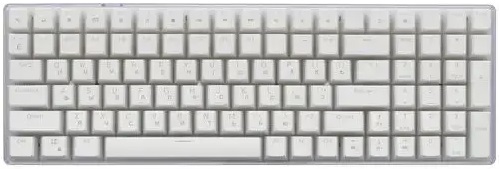 Клавиатура DEXP Frost Embrace (USB, механическая, RED Switch, регулируемая RGB подсветка, игровая, мультимедийная, white)