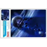 Коврик для мыши Buro (BU-R51761, Asteroids, пластиковый на резиновой основе, 220x180x2mm)