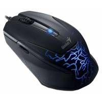 Мышь Genius X-G500 (USB, optical, 2000dpi, игровая, black)