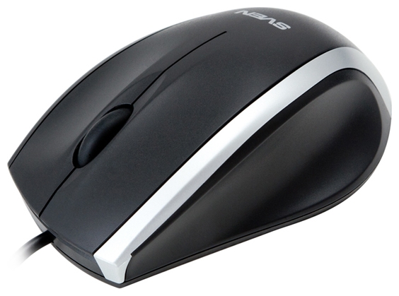Мышь Sven RX-180 (USB, optical, 800dpi, black-silver)