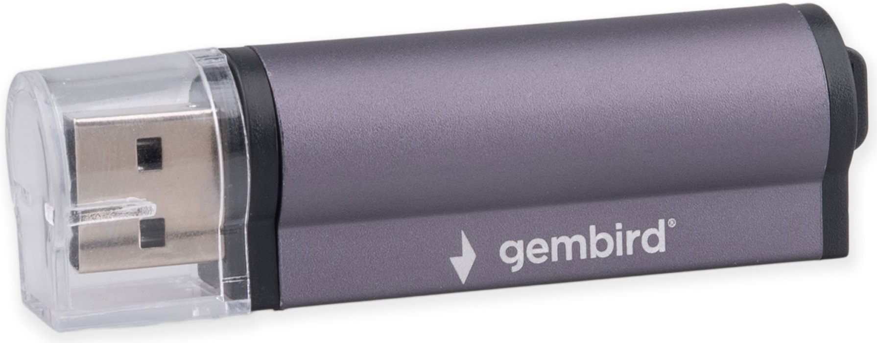 Карт-ридер Gembird (FD2-MSD-5, SDXC, microSD, MS, M2, до 512Gb, grey)