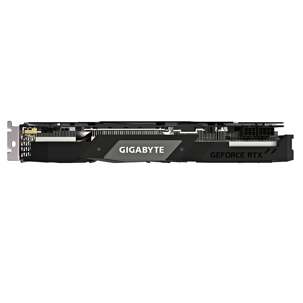 Видеокарта Gigabyte GF RTX2070 8Gb (GV-N2070GAMING OC-8GC, 256bit, GDDR6, HDMI+3xDP+USB Type-C) RTL